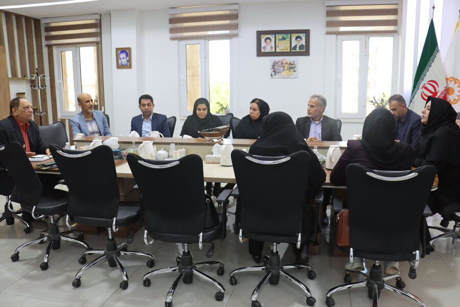 سومین نشست دوره‌ای کارگروه تخصصی مراکز مثبت زندگی با حضور سرپرست بهزیستی استان بوشهر