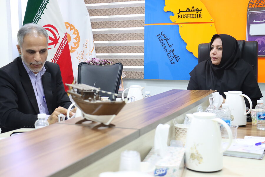 سومین نشست دورهای کارگروه تخصصی مراکز مثبت زندگی با حضور سرپرست بهزیستی استان بوشهر برگزار شد