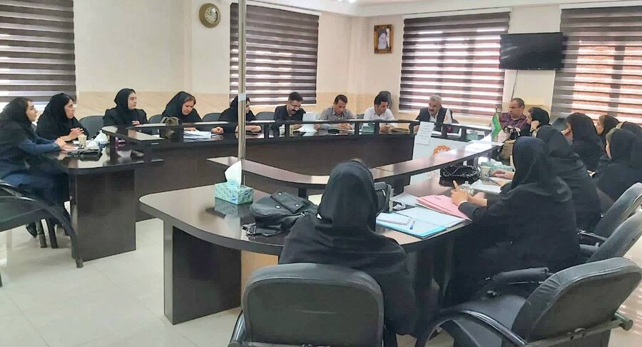 جلسه بازنگری و بررسی دستورالعمل‌های اجرایی حوزه توانبخشی