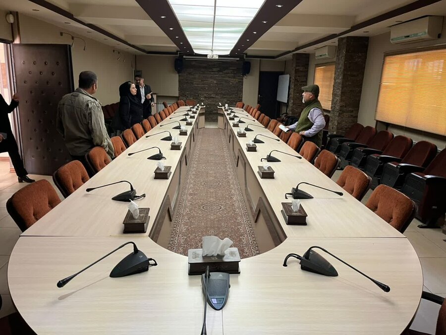 بازدید از اداره ارشاد در راستای برگزاری جشنواره تئاتر معلولین زاگرس
