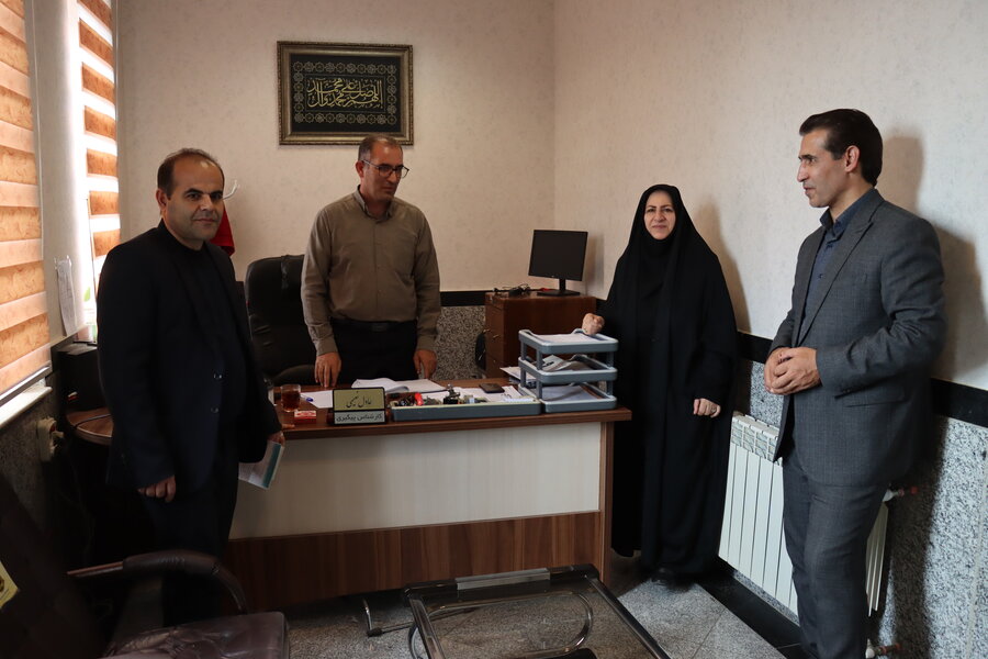 قدردانی مدیرکل بهزیستی اردبیل از همکاران ستادی در برنامه های سفر ریاست محترم سازمان بهزیستی کشور