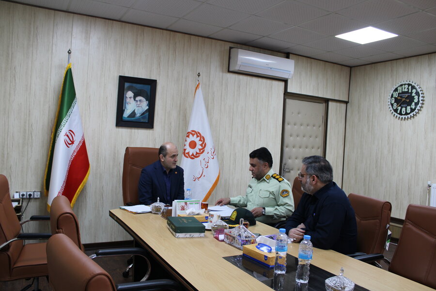 نشست هم اندیشی، بهزیستی و نیروی انتظامی استان