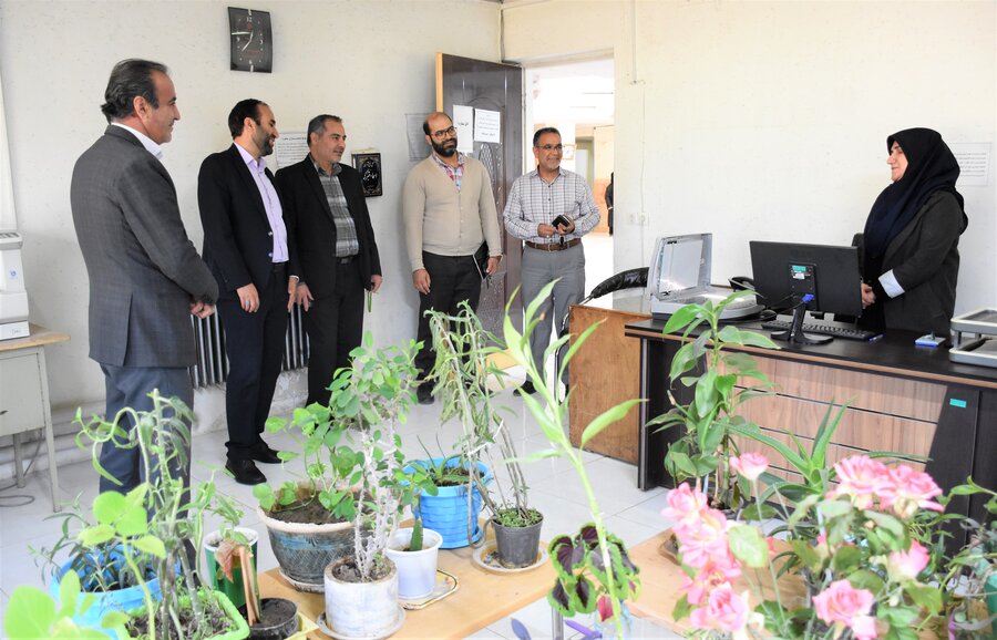 بازدید مدیرکل از اداره بهزیستی شهرستان کرمانشاه