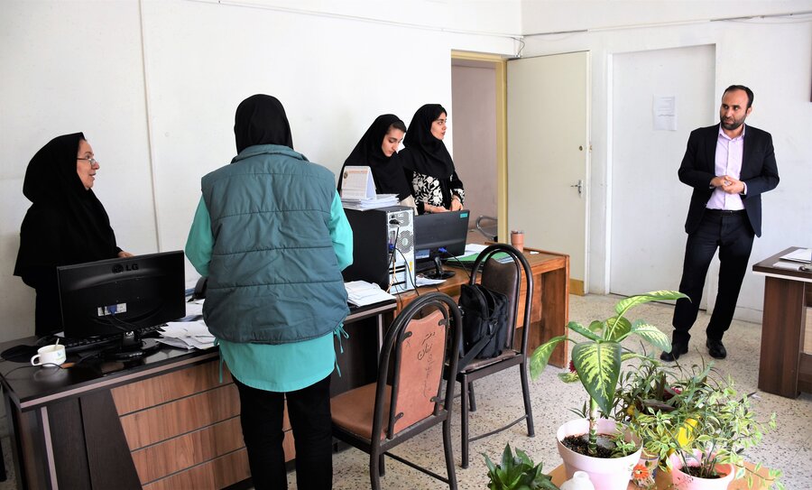 بازدید مدیرکل از اداره بهزیستی شهرستان کرمانشاه