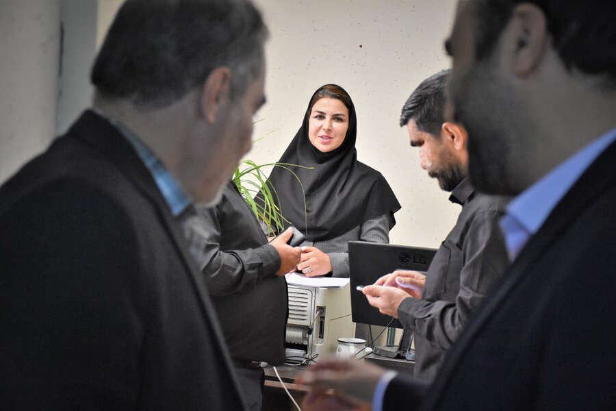 بازدید مدیرکل از اداره بهزیستی شهرستان کرمانشاه