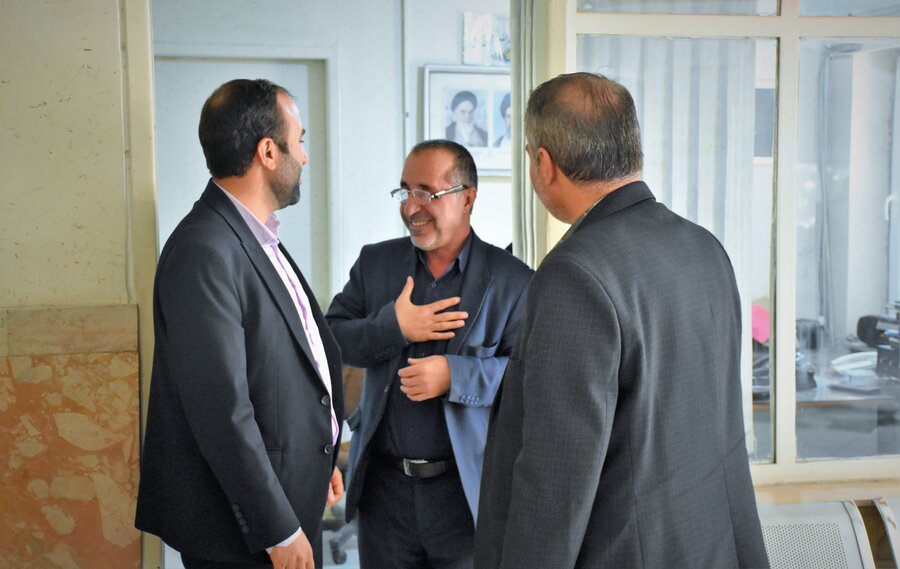 بازدید مدیرکل از اداره بهزیستی شهرستان کرمانشاه