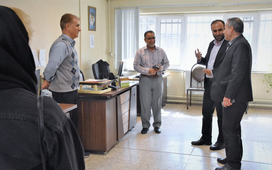 بازدید مدیرکل از اداره بهزیستی شهرستان کرمانشاه