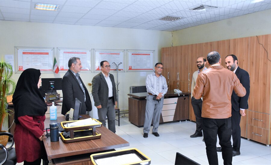 بازدید مدیرکل از اداره بهزیستی شهرستان کرمانشاه