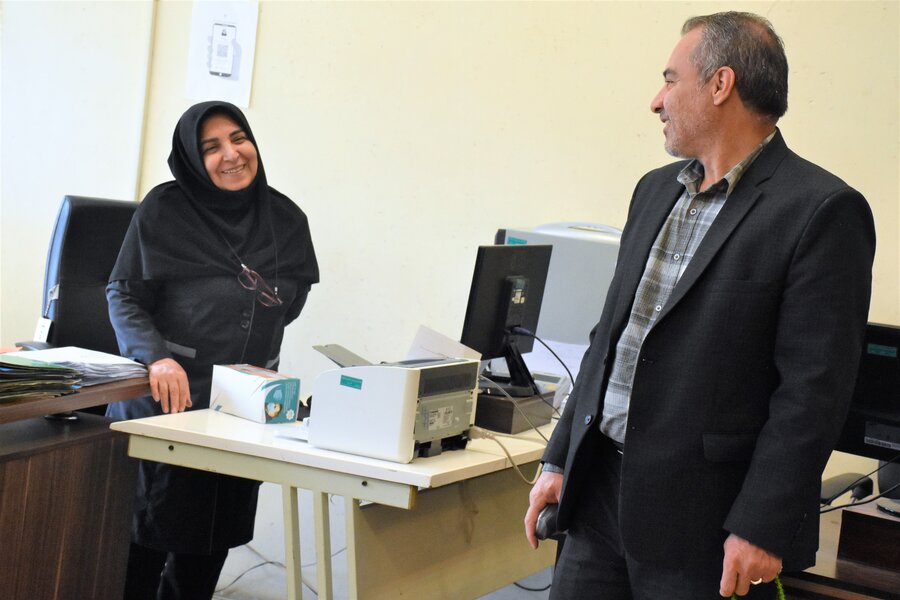 بازدید مدیرکل از اداره بهزیستی شهرستان کرمانشاه