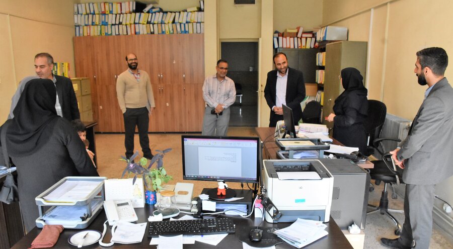 بازدید مدیرکل از اداره بهزیستی شهرستان کرمانشاه
