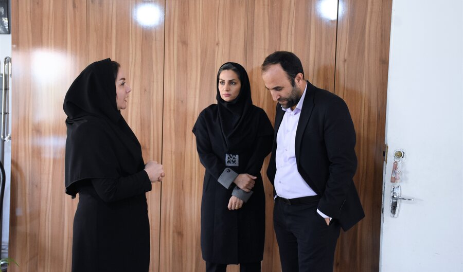 بازدید مدیرکل از اداره بهزیستی شهرستان کرمانشاه