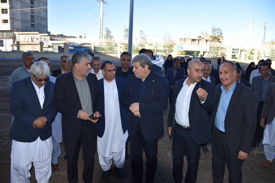 افتتاح پروژه های عمرانی بهزیستی سیستان وبلوچستان