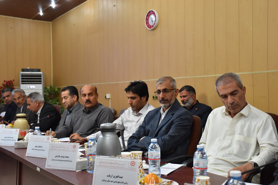 شورای اداری بهزیستی سیستان وبلوچستان به ریاست دکتر سید جواد حسینی معاون وزیر ورئیس سازمان بهزیستی کشور