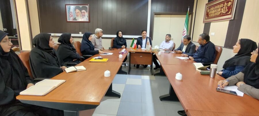 بازدید سرپرست معاونت توسعه کارآفرینی و توانمندسازی بهزیستی خوزستان از شهرستان خرمشهر