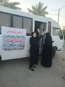 برگزاری اردوی زیارتی و تفریحی ویژه زنان سرپرست خانوار بهزیستی هویزه