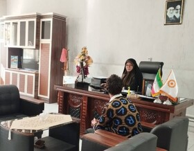 برپایی میز خدمت در اداره بهزیستی شهرستان شوط به منظور تسهیل امور مراجعان