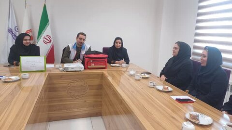 کارگاه آموزشی پدافند غیرعامل در بهزیستی اسکو