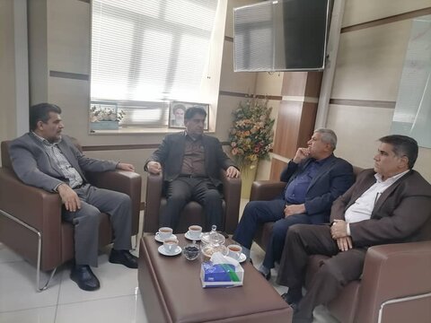 دیدار نمایندگان مردم بهبهان و رامهرمز با مدیرکل بهزیستی خوزستان