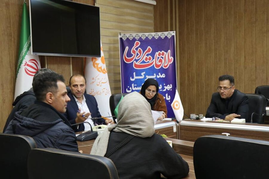 دیدار مردمی مدیرکل بهزیستی آذربایجانغربی با جامعه هدف