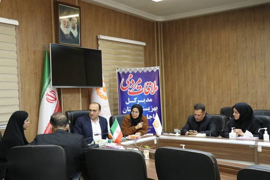 دیدار مردمی مدیرکل بهزیستی آذربایجانغربی با جامعه هدف