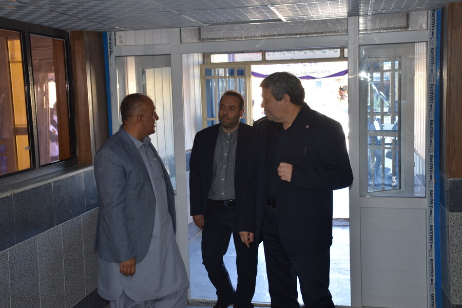 دیدار ریاست سازمان بهزیستی کشور با پرسنل بهزیستی خاش