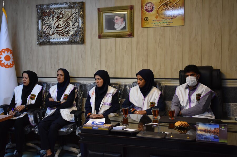 دیدار ریاست سازمان بهزیستی کشور با پرسنل بهزیستی خاش