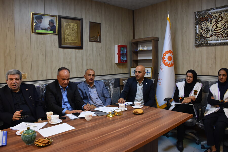 دیدار ریاست سازمان بهزیستی کشور با پرسنل بهزیستی خاش