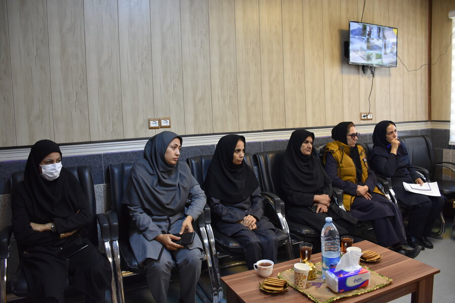 دیدار ریاست سازمان بهزیستی کشور با پرسنل بهزیستی خاش