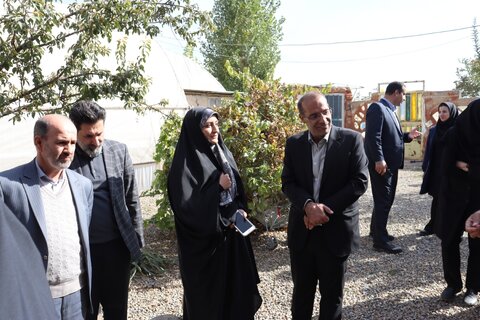 بازدید مدیرکل بهزیستی استان