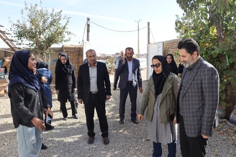 بازدید مدیرکل بهزیستی استان