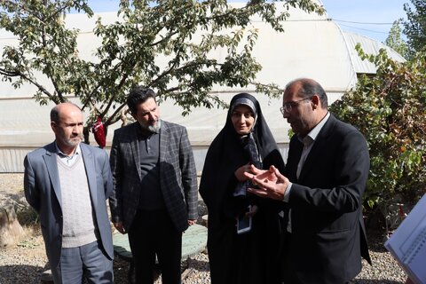 بازدید مدیرکل بهزیستی استان