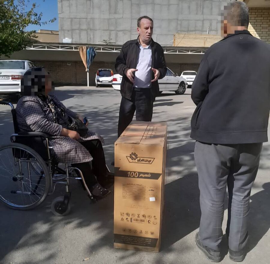 توزیع ۲۰ بخاری‌ گازی از اهدایی خیرین بین مددجویان بهزیستی میاندوآب