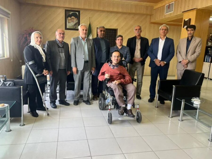 انتصاب مشاور امور معلولان در فرمانداری قروه