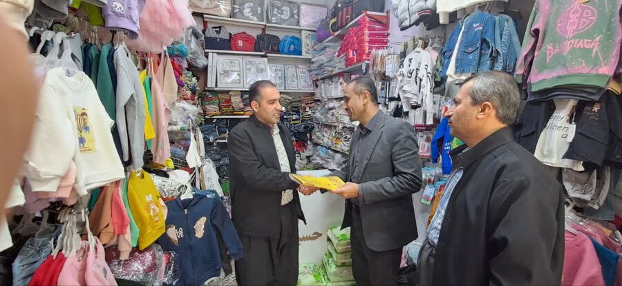 تقدیر رئیس اداره بهزیستی دیواندره از کسبه نیکوکار