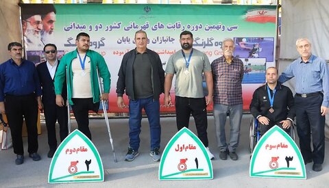 درخشش تیم پارادوومیدانی کرمانشاه با ترکیب دوم