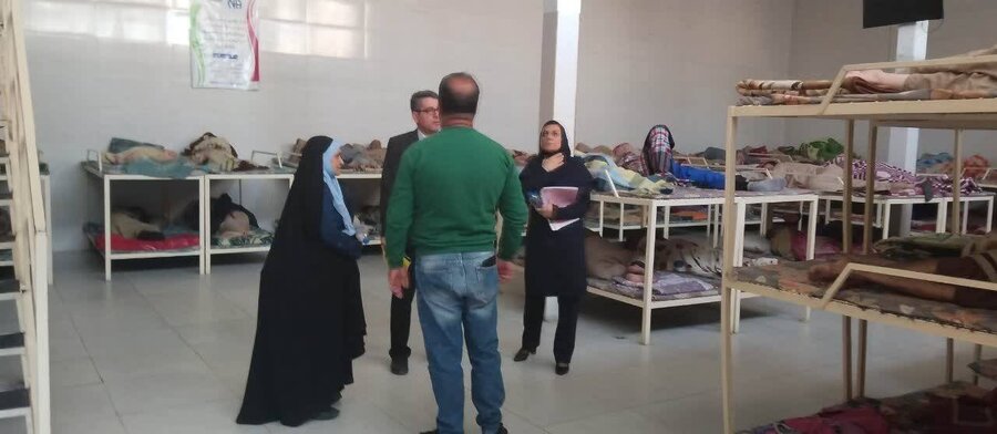 شهر قدس | بازدید کارشناسان کشوری از مرکز اقامتی بهبود و بازتوانی (ماده ۱۶) 