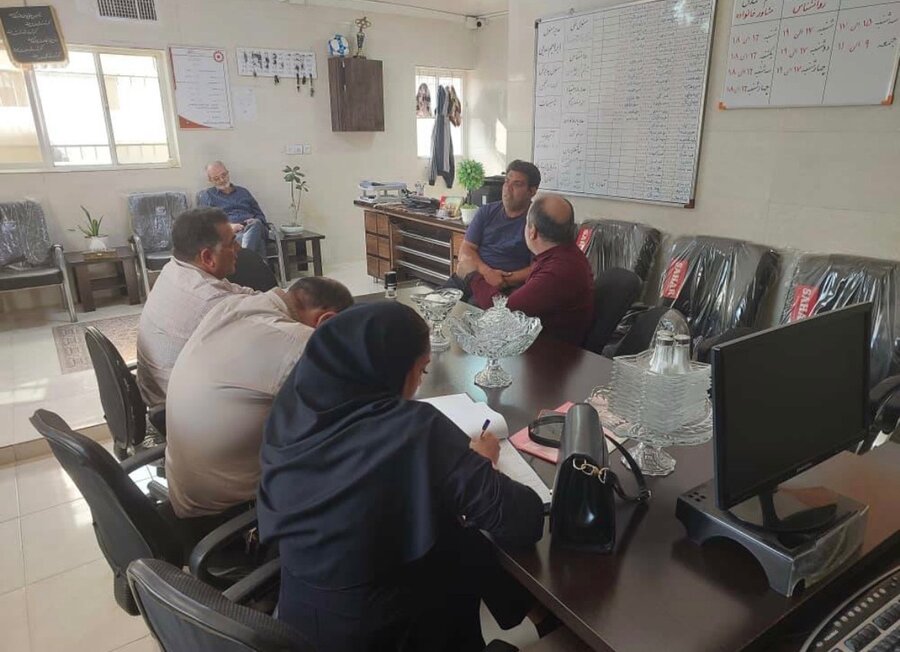 پیشوا | بازدید مسئولان بهزیستی از مرکز اقامتی «نوید یاران»