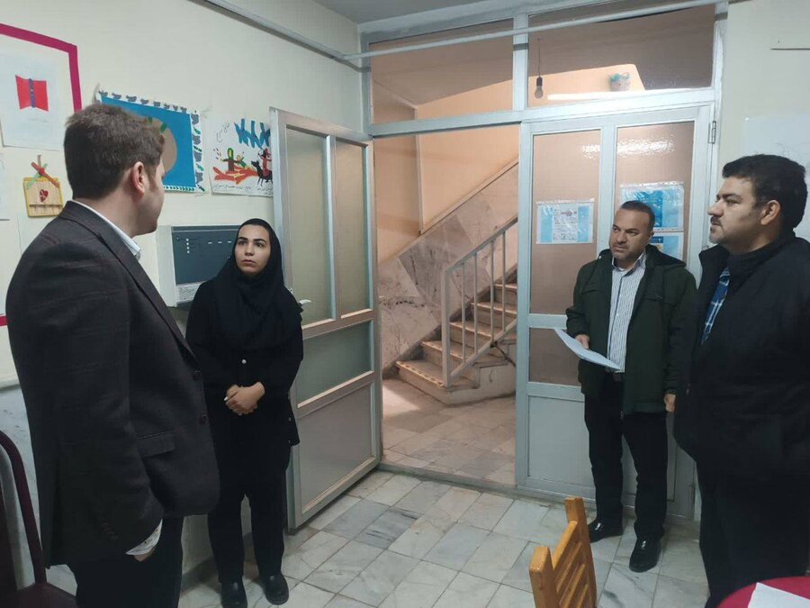 فیروزکوه | بازدید سرزده دادستان از مراکز توانبخشی(دختران نیلوفر) و مرکز شبانه‌روزی (دختران آفتاب نساء)