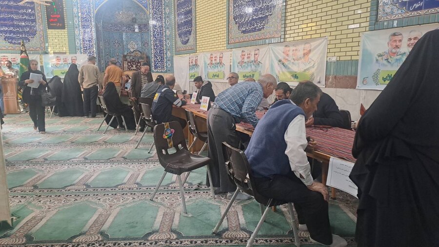 شهرتهران | میز خدمت پایگاه مقاومت بسیج شهید مهدی پرویزی بهزیستی شهر تهران برگزار شد