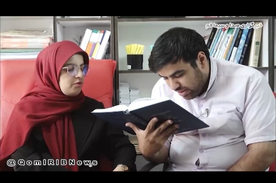 زندگی متفاوت زوج نابینا وکم بینای قمی