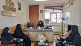 نشست کارکنان اورژانس اجتماعی با سرپرست جدید  اداره بهزیستی سلماس