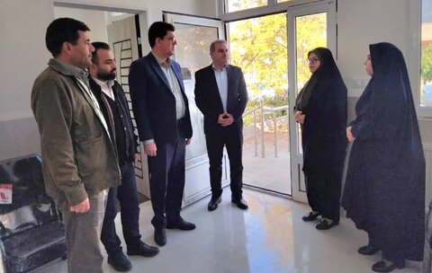 بازدید فرماندار شهرستان شوط از اداره بهزیستی و ساختمان اورژانس اجتماعی