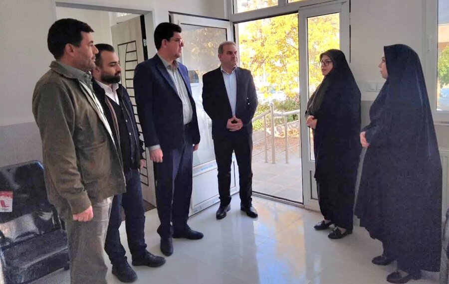 بازدید فرماندار شهرستان شوط از اداره بهزیستی و ساختمان اورژانس اجتماعی