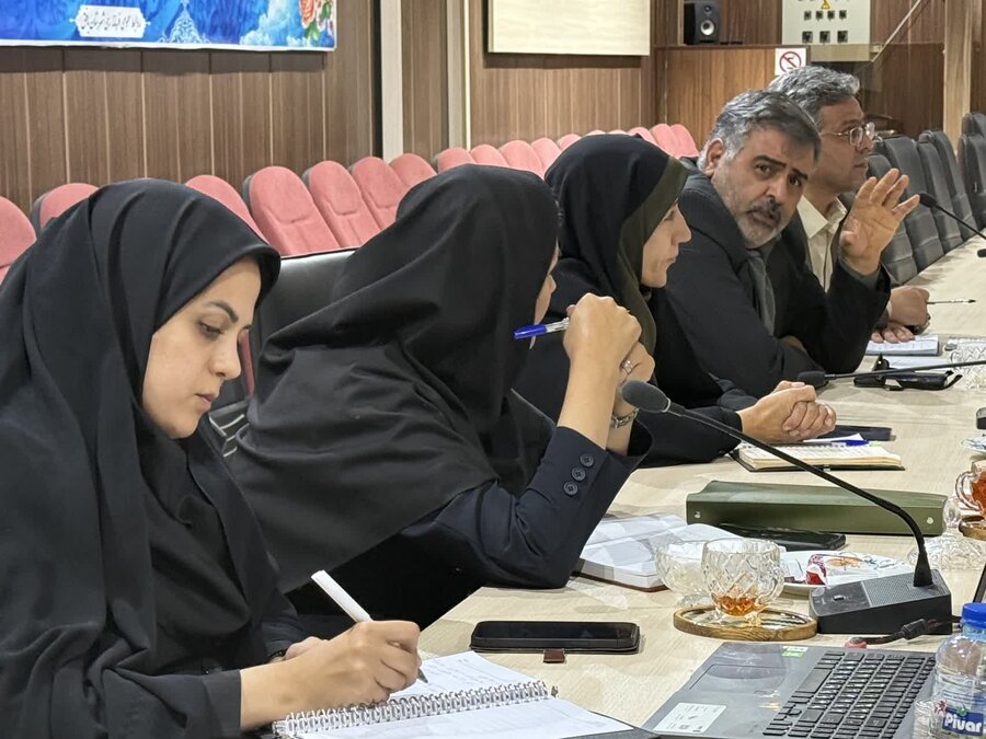 برگزاری جلسه مناسب‌سازی شهرستان بافق با حضور مدیرکل بهزیستی استان یزد