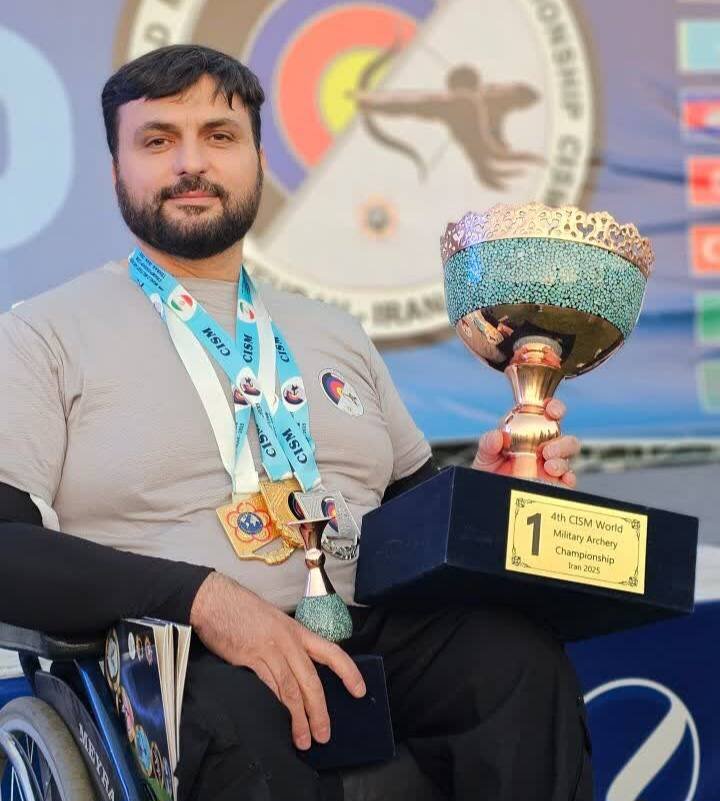 شهرری | درخشش مددجوی بهزیستی در رقابت‌های جهانی پاراکامپوند تیراندازی با کمان