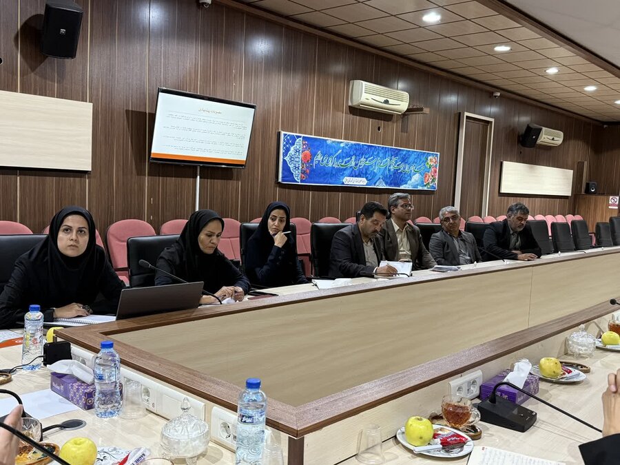 برگزاری جلسه شورای مشارکت‌های مردمی شهرستان بافق با حضور مدیرکل بهزیستی استان یزد