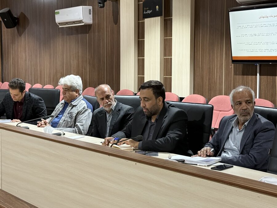 برگزاری جلسه شورای مشارکت‌های مردمی شهرستان بافق با حضور مدیرکل بهزیستی استان یزد
