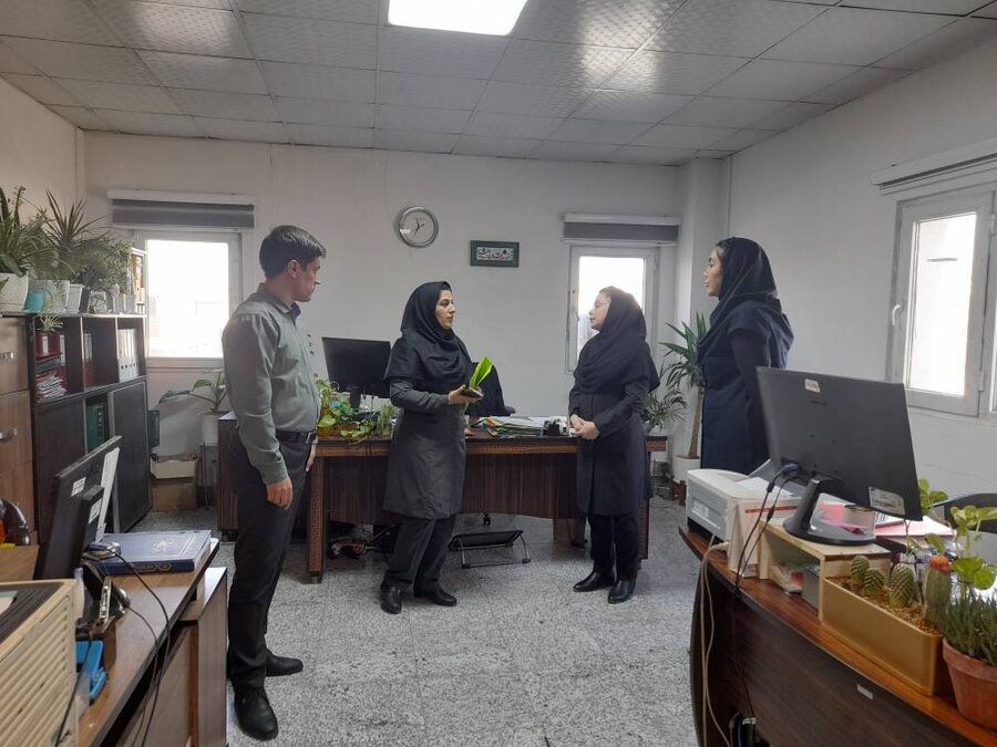 بهارستان | بازدید کارشناس بازرسی از طرح «فواد» در اداره بهزیستی