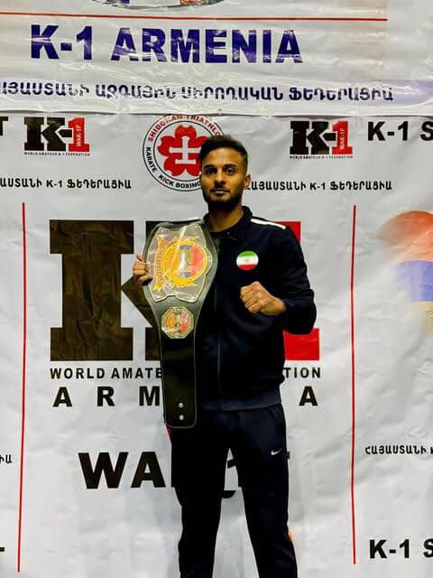 بستک | کمربند طلایی توانخواه هرنگی در مسابقات بین‌المللی کونگ‌فو