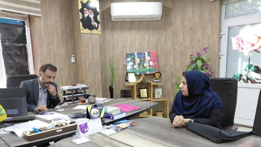 دیدار رئیس اداره بهزیستی شهرستان با شهردار سردشت